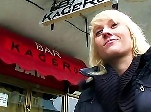 Czech slut Laura ripped hard for money