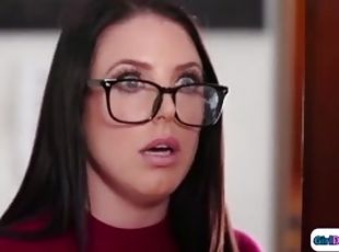 Tough critic gets fucked by favorite pornstar to shut her up