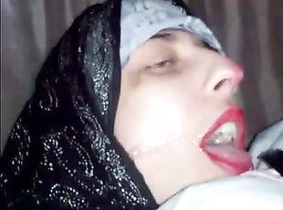 Hijab Slut Swallow Cum