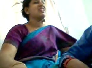 indien, tante, webcam