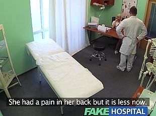 FakeHospital Pretty patient was prepped by nurse now gets the full ...