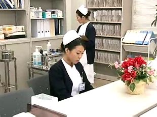krankenschwester, öffentliche, japanier, krankenhaus