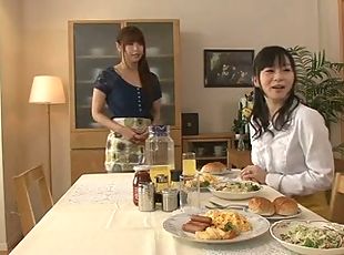 Japanese Lesbians (Maids taking care of all house needs)