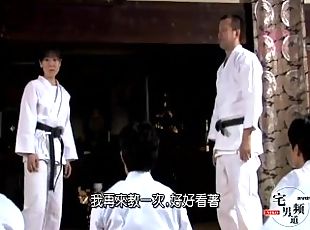 Japanese Female Judo Master Defeated and xoxo