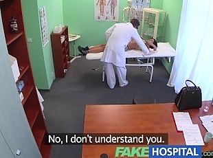 FakeHospital Foreign patient with no health insurance pays the puss...