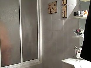 My wife in shower