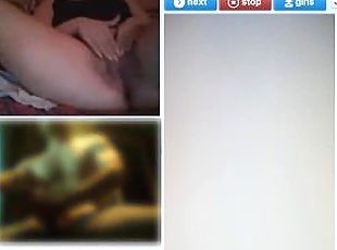 Babe masturbating hard (cumming on webcam)