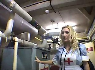 British lesbian Nurse looks for her paitent
