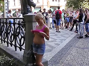 I just wanted to have sex in some public place,and she was perfect ...