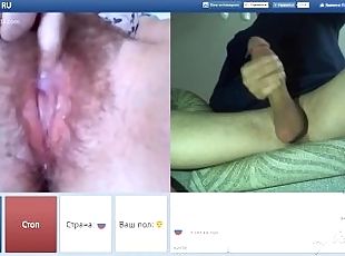 Hairy pussy (OMEGLE, VIDEOCHAT, CHATROULETTE)