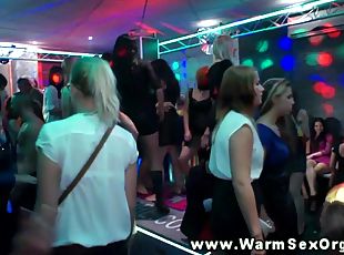 Hot party orgy with amateurs sucking
