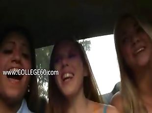 Tenn college girls copulate in cars