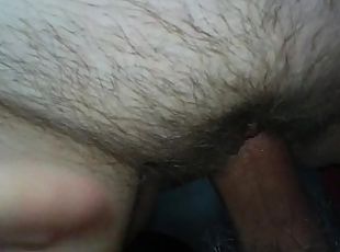 Closeup squirt and creampie