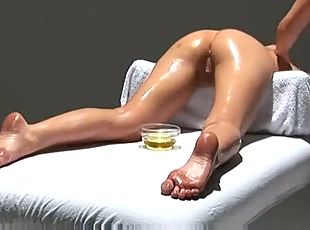Multi Orgasmic Erotic Massage with oil.