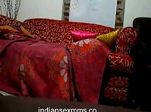gadis-indian, makcik, sofa