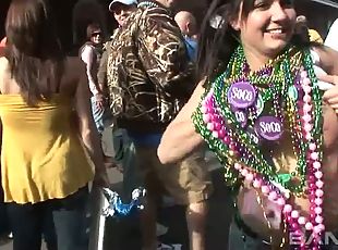 Fuck starving wanton sluts take part in fancy festival and show off...