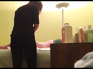 Massage Parlor Unexpected Handjob