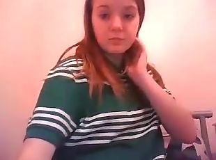 Teen webcam masturbation - uk amateur girl has fun on her lonesome