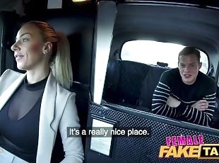 Female Fake Taxi Lucky guy gets hot fuck with Czech babe Nathaly Ch...