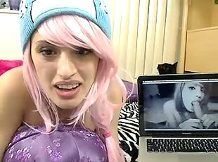 Adorable Pink Cutie Fucked on Cam